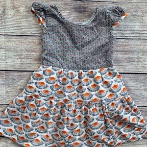 Buttercup Brand Mod Mixed Pattern Dress